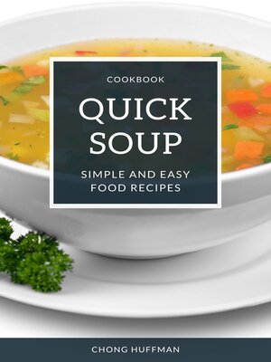 cover image of Quick Soup Recipes